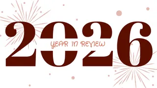2026 Year in Review — free Google Slides template