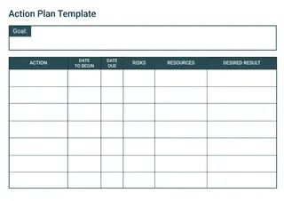 Action Plan Template — free Google Docs template