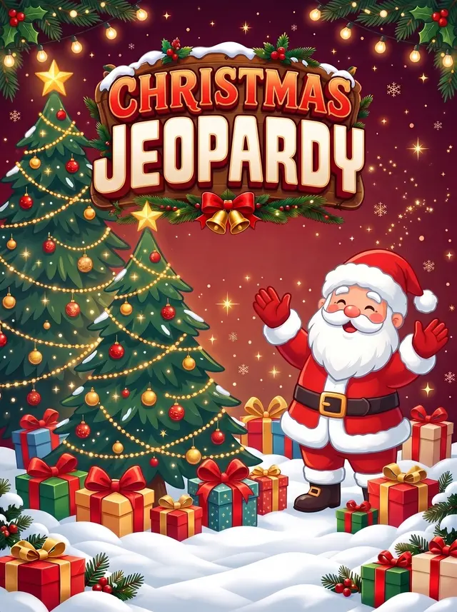Christmas Jeopardy Template — free Google Docs template