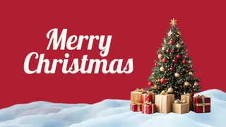 Christmas Slideshow Template — free Google Slides template