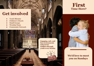 Church Pamphlet Template — free Google Docs template