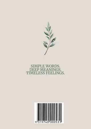Clean Poetry Book — free Google Docs template