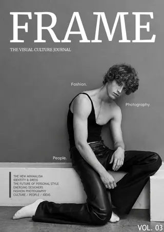 Fashion Magazine Cover Template — free Google Docs template