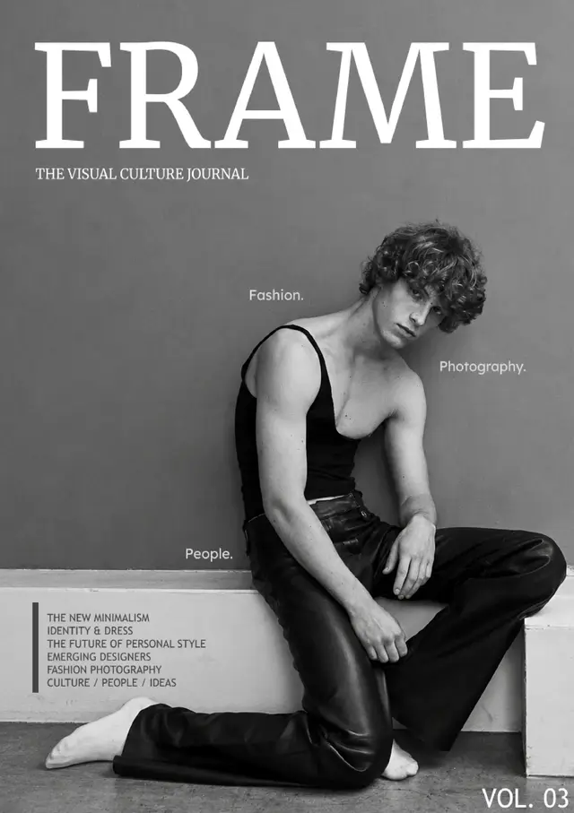 Fashion Magazine Cover Template — free Google Docs template