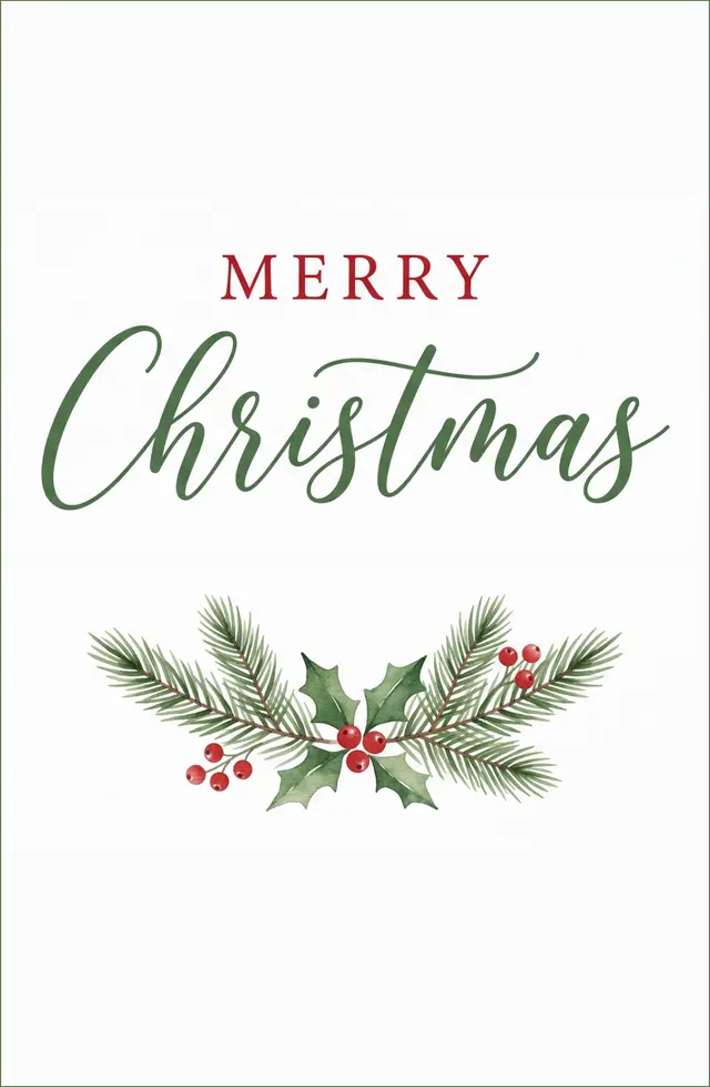 Holiday Greetings Postcard Template — free Google Docs template