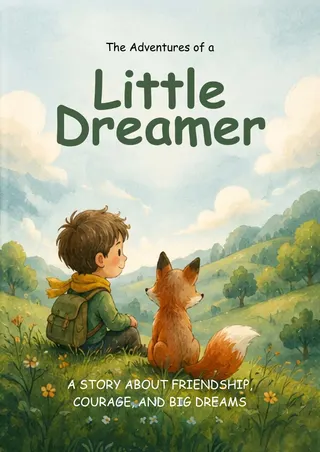 Illustrated Children's Book — free Google Docs template