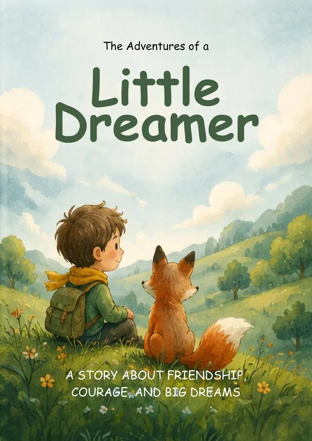 Illustrated Children's Book — free Google Docs template