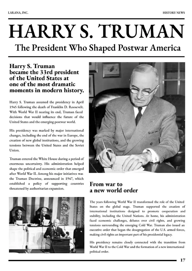 Magazine Article Template — free Google Docs template
