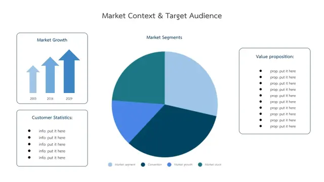 Marketing Plan Template — free Google Slides template