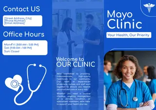 Medical Pamphlet Template — free Google Docs template