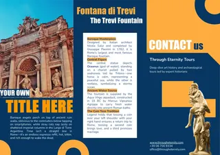 Pamphlet Template — free Google Slides template