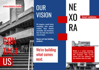 Pamphlet Template — free Google Docs template