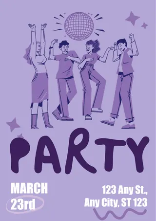 party invitation template — free Google Docs template