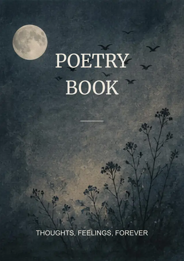 Poetry Book — free Google Docs template