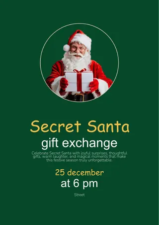 Secret Santa Template — free Google Docs template