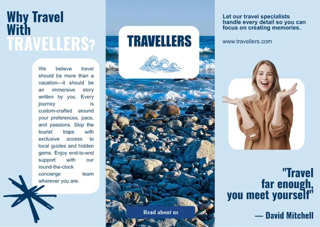 Trifold Pamphlet Template — free Google Docs template