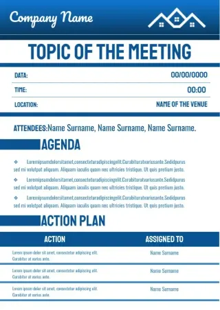 Meeting Note Template — free Google Docs template