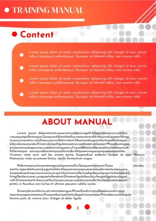 Training Manual Template — free Google Docs template