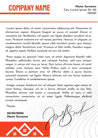 Company Letterhead Template — free Google Docs template
