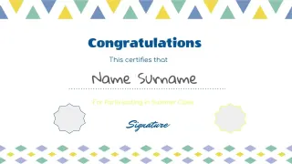 Class Awards Certificates Template — preview 5