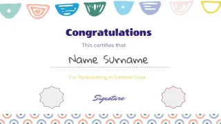 Class Awards Certificates Template — preview 4