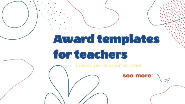 Class Awards Certificates Template — free Google Slides template