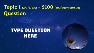 Jeopardy Topic - 6 Template — preview 3