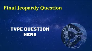 Jeopardy Topic - 6 Template — preview 6