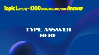 Jeopardy Topic - 4 Template — preview 6