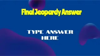 Jeopardy Topic - 4 Template — preview 7