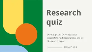 Research Poster Template — free Google Slides template