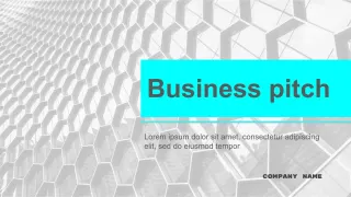 Template for Business Pitch — free Google Slides template