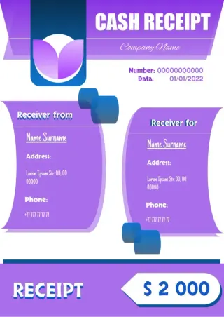 Cash Receipt Template — free Google Docs template