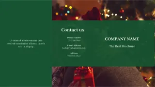 Slides 6 Panel Brochure Template — free Google Slides template