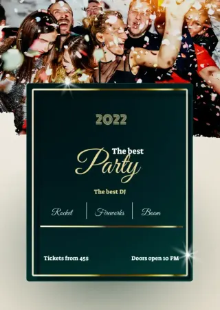 Flyer Party Template — free Google Docs template