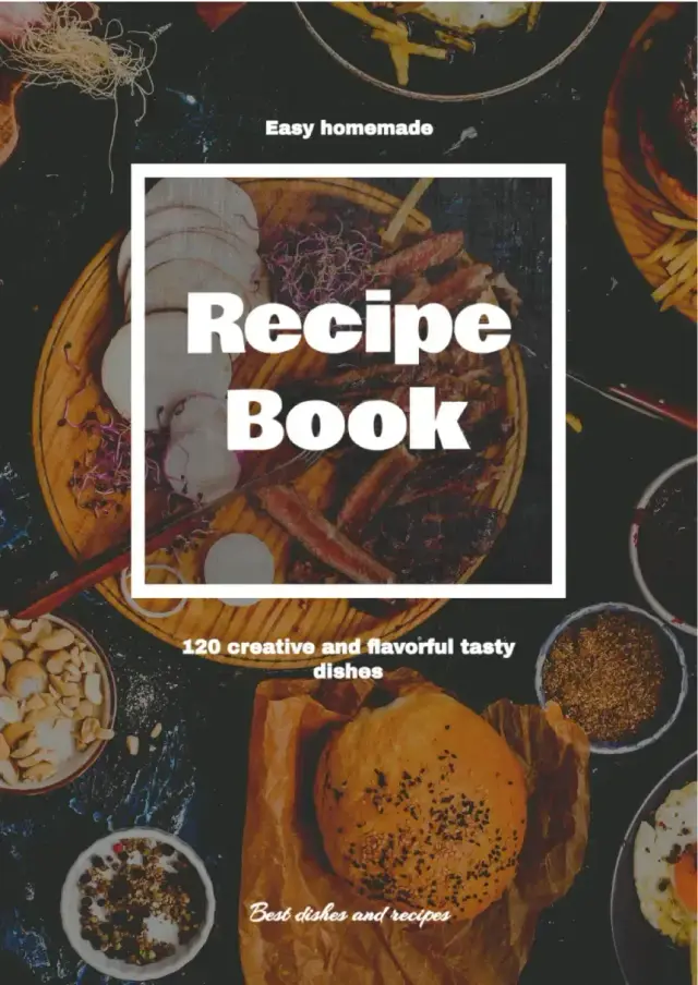 Book Recipe Template — free Google Docs template