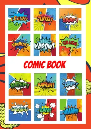 Book Comic Template — free Google Docs template