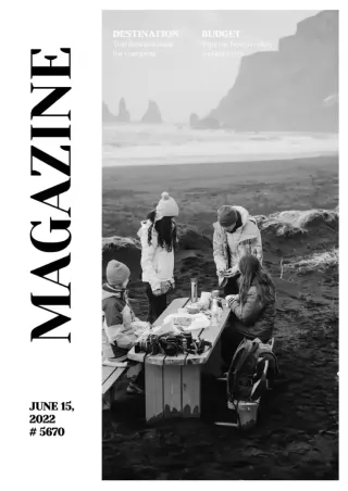 Magazine Template — free Google Docs template