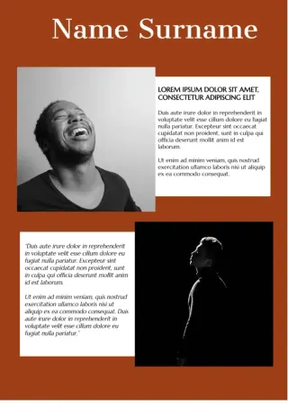 Interview Newspaper Template — preview 2