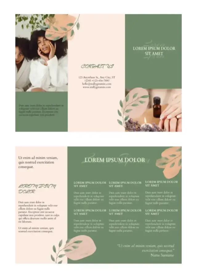 Brochure Template — free Google Docs template