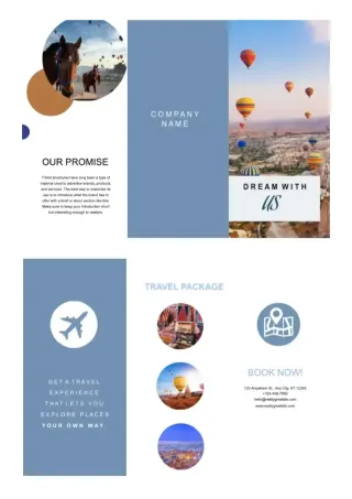 Travel Brochure Template — free Google Docs template