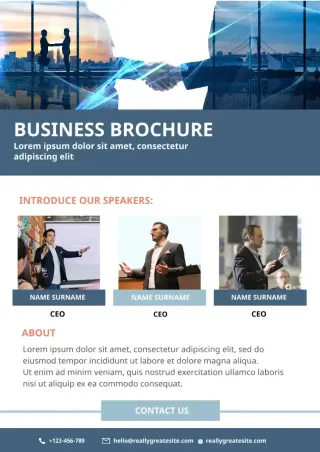 Business Brochure Template — preview 2