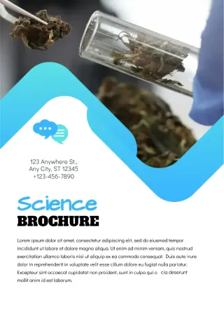 Science Brochure Template — free Google Docs template