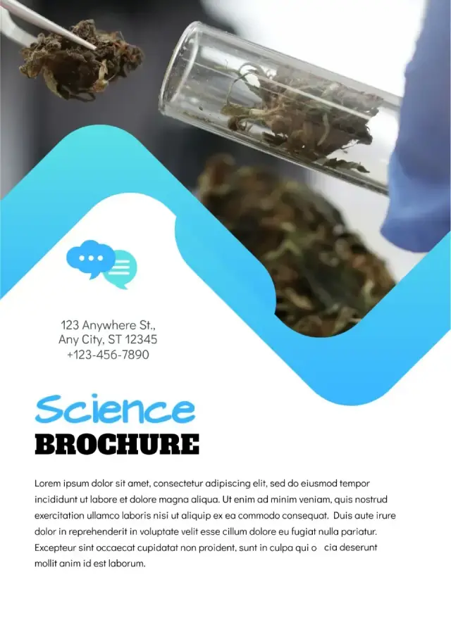Science Brochure Template — free Google Docs template