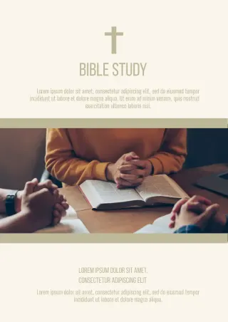 Bible Study Template — free Google Docs template