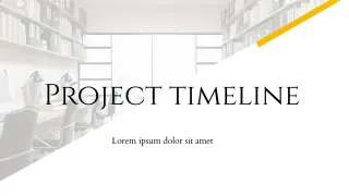 Project Timeline Template 2 — free Google Slides template
