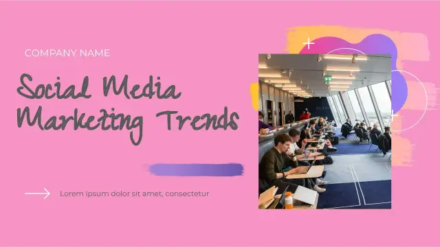 Marketing Template — free Google Slides template