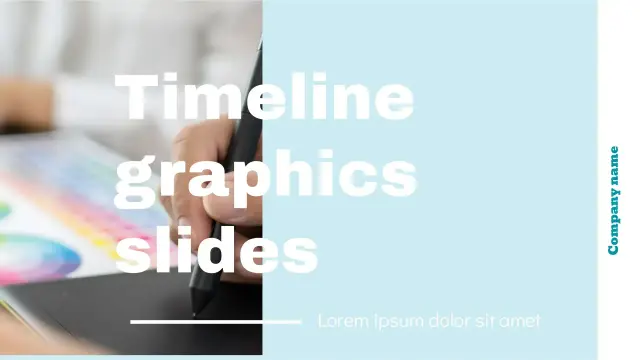Graphics Timeline Template — free Google Slides template