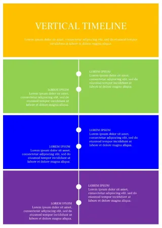 Vertical Timeline Template — free Google Docs template