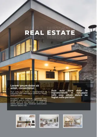 Real Estate Brochure Template — free Google Docs template